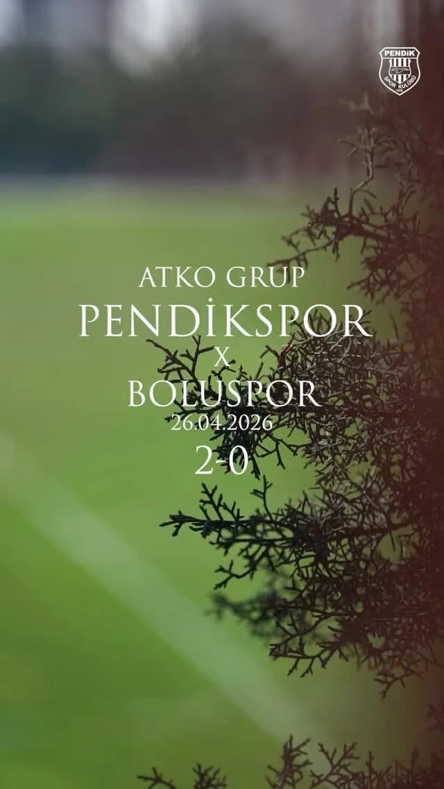 🔴⚪️ Atko Grup Pendikspor’umuzun, Boluspor galibiyetinin hikayesi!